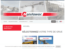 Tablet Screenshot of manitowoc-used.biz